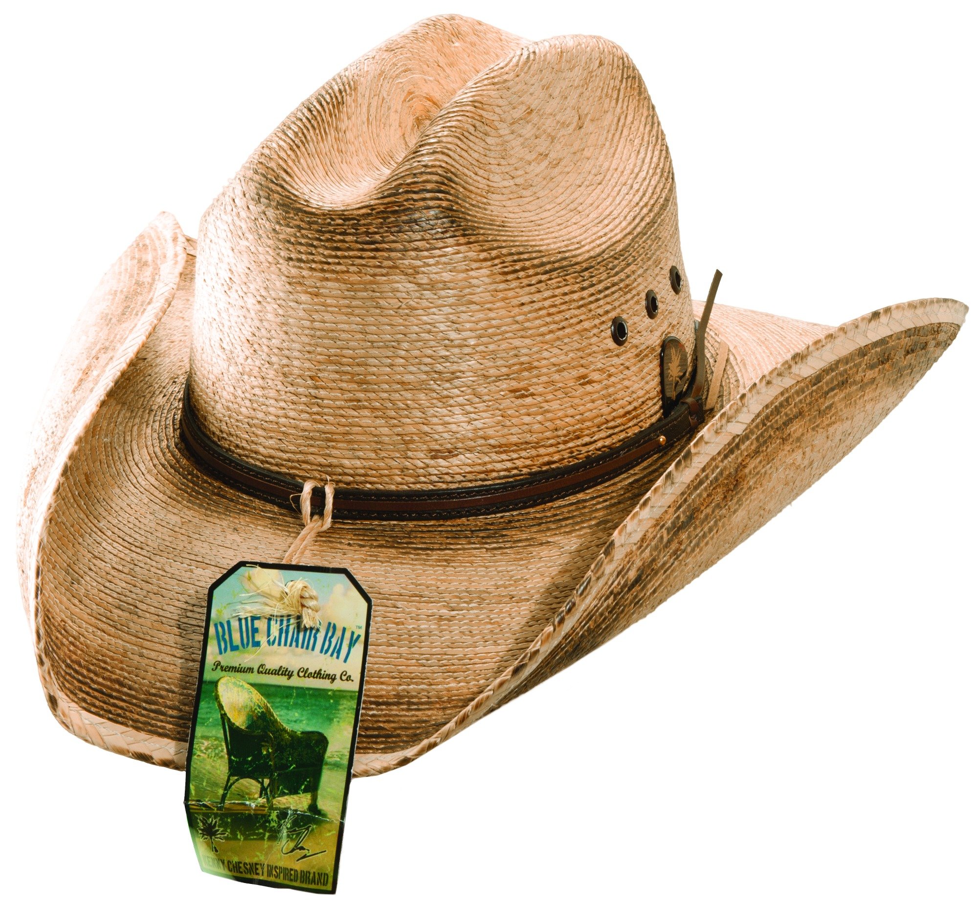 Blue Chair Bay Mens Palm Leaf Western 