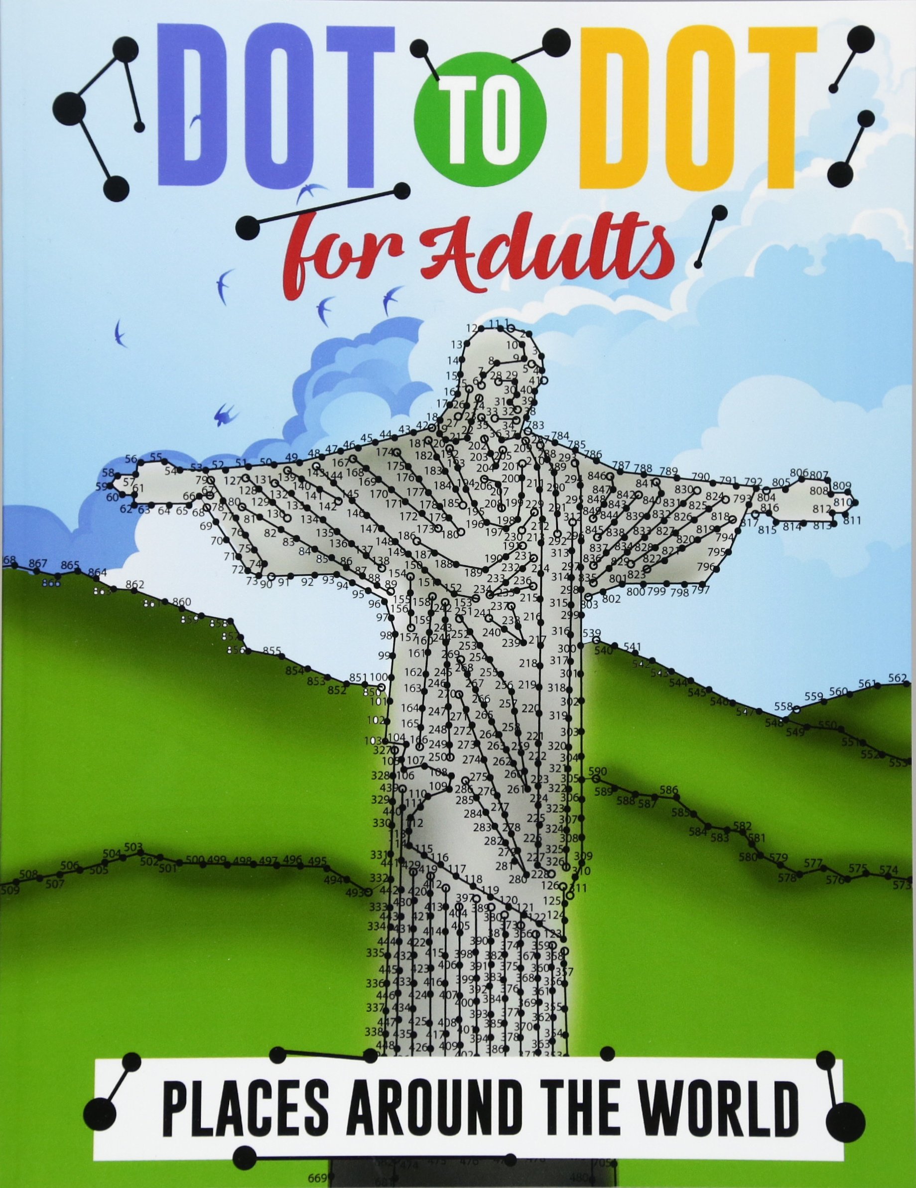 Dot To Dot For Adults Places Around The World An Extreme Puzzle Challenge For Grownups Adult Activity Books Spott Christopher Amazon Ca Books