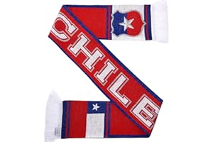 EUROSCARVES Chile Soccer Knit Scarf