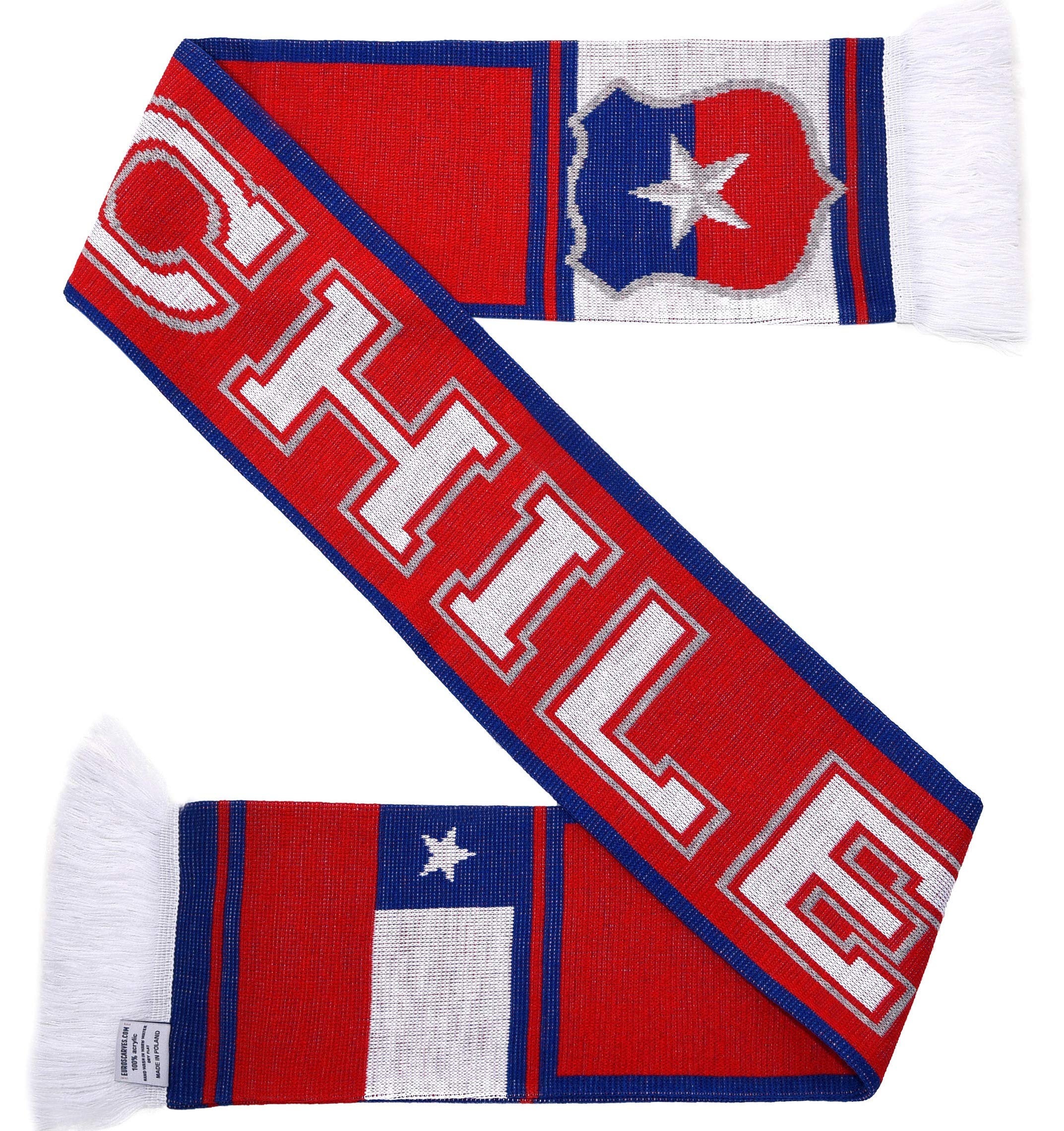 Chile Soccer Knit Scarf