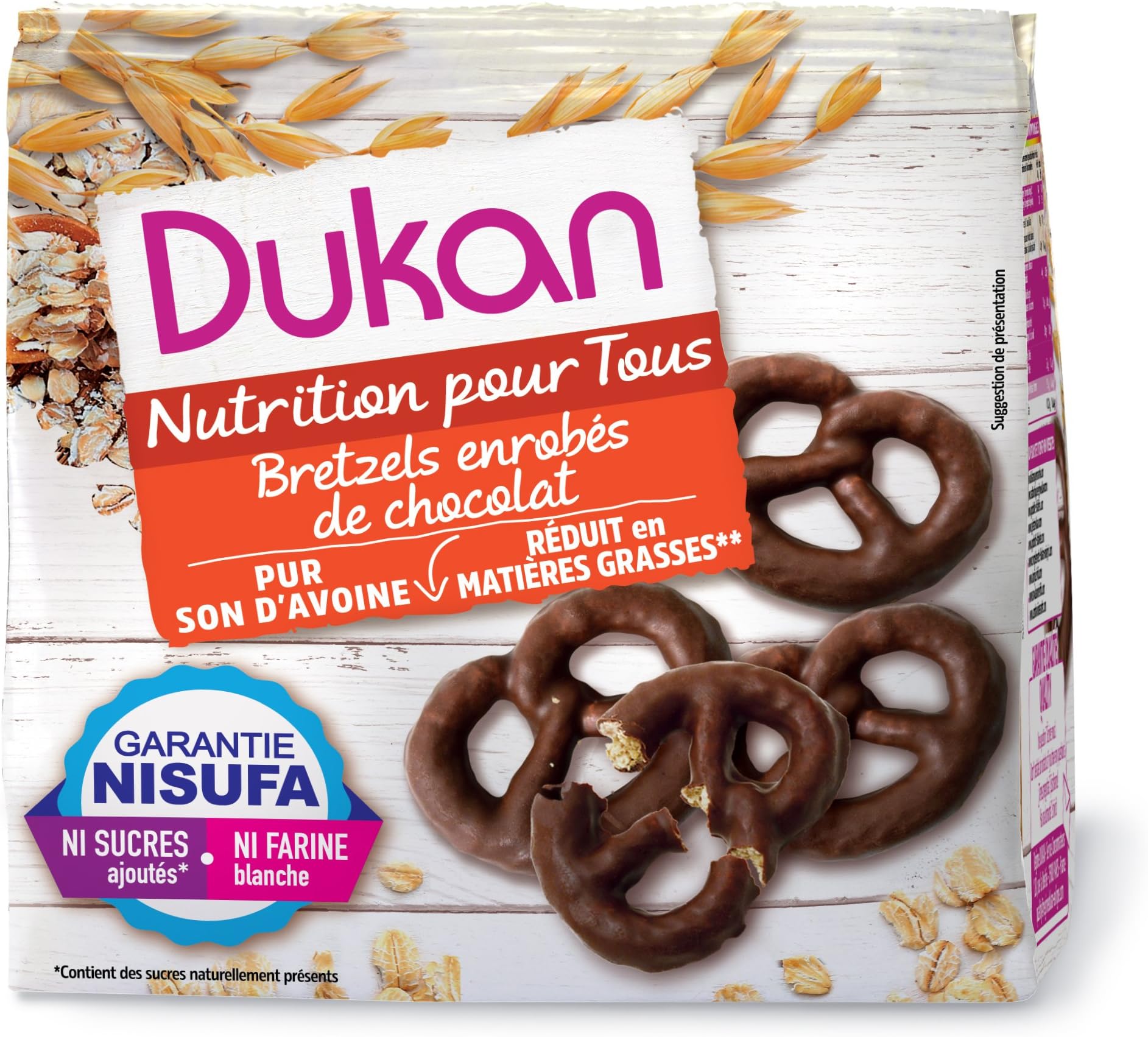 Dukan - Chocolate-Coated Pretzels