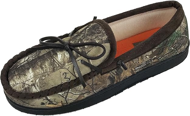 camo moccasins mens