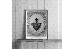INFINITE PHOTOGRAPHS Photo: The Sacred Heart | 1870 | Sacred Heart of Jesus | Historic Photo Reproduction