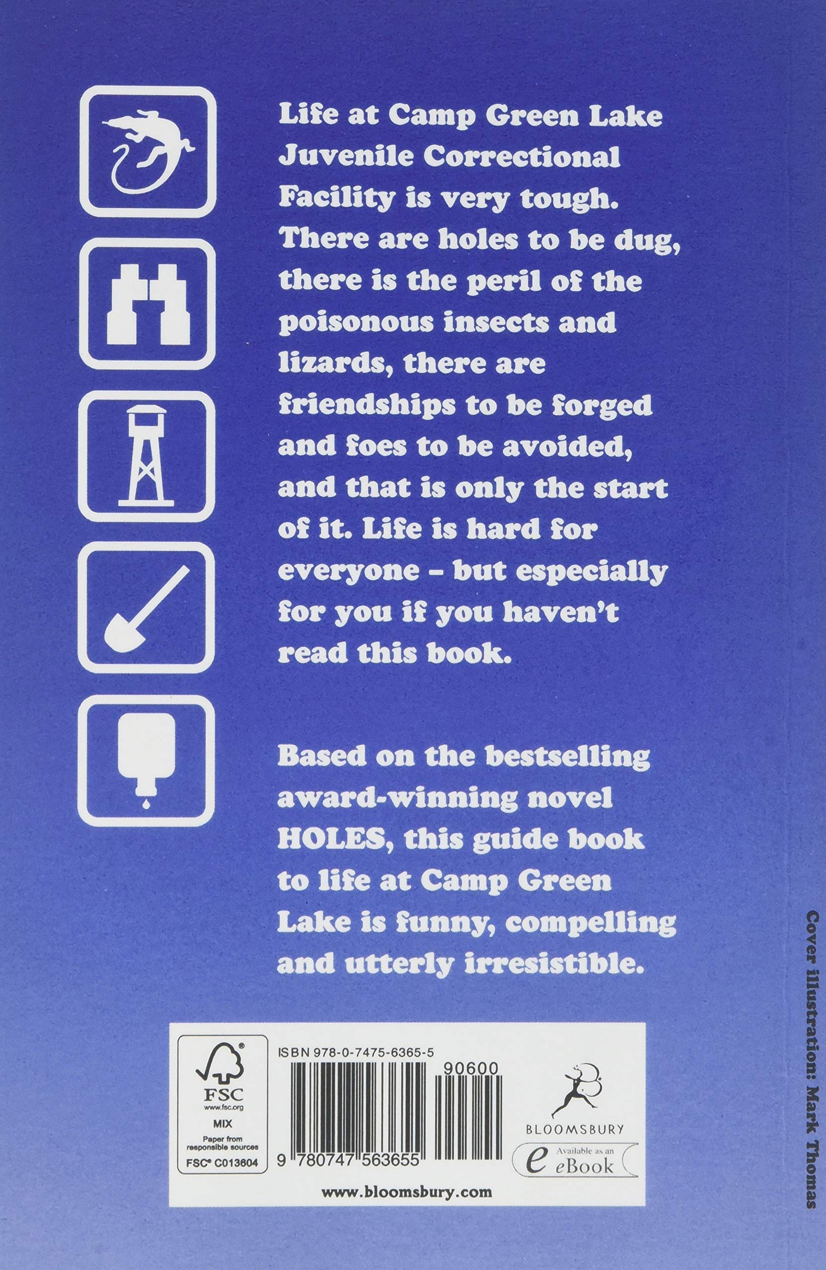 Stanley Yelnats Survival Guide To Camp Green Lake Amazon Co Uk Sachar Louis 9780747563655 Books