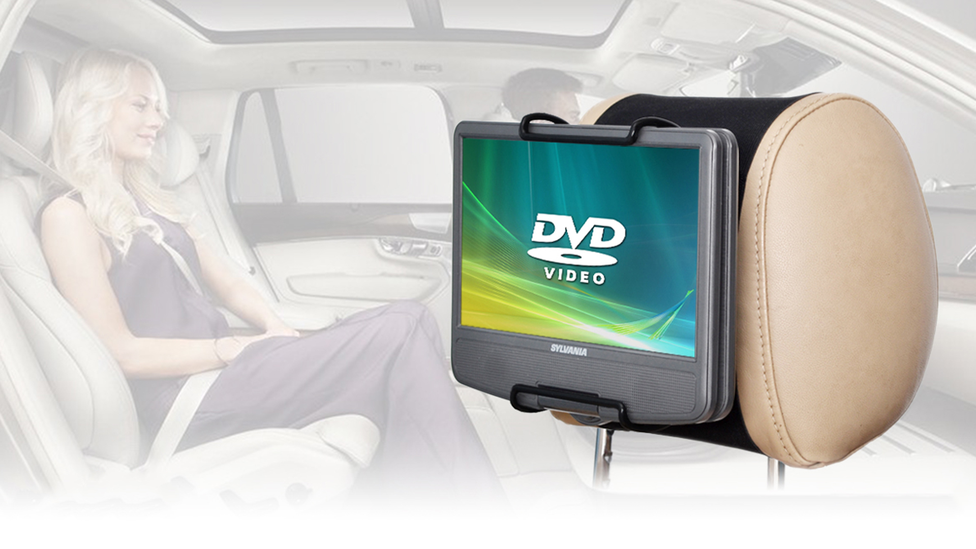 TFY Universal Car Headrest Mount Holder for Portable DVD Player Buy