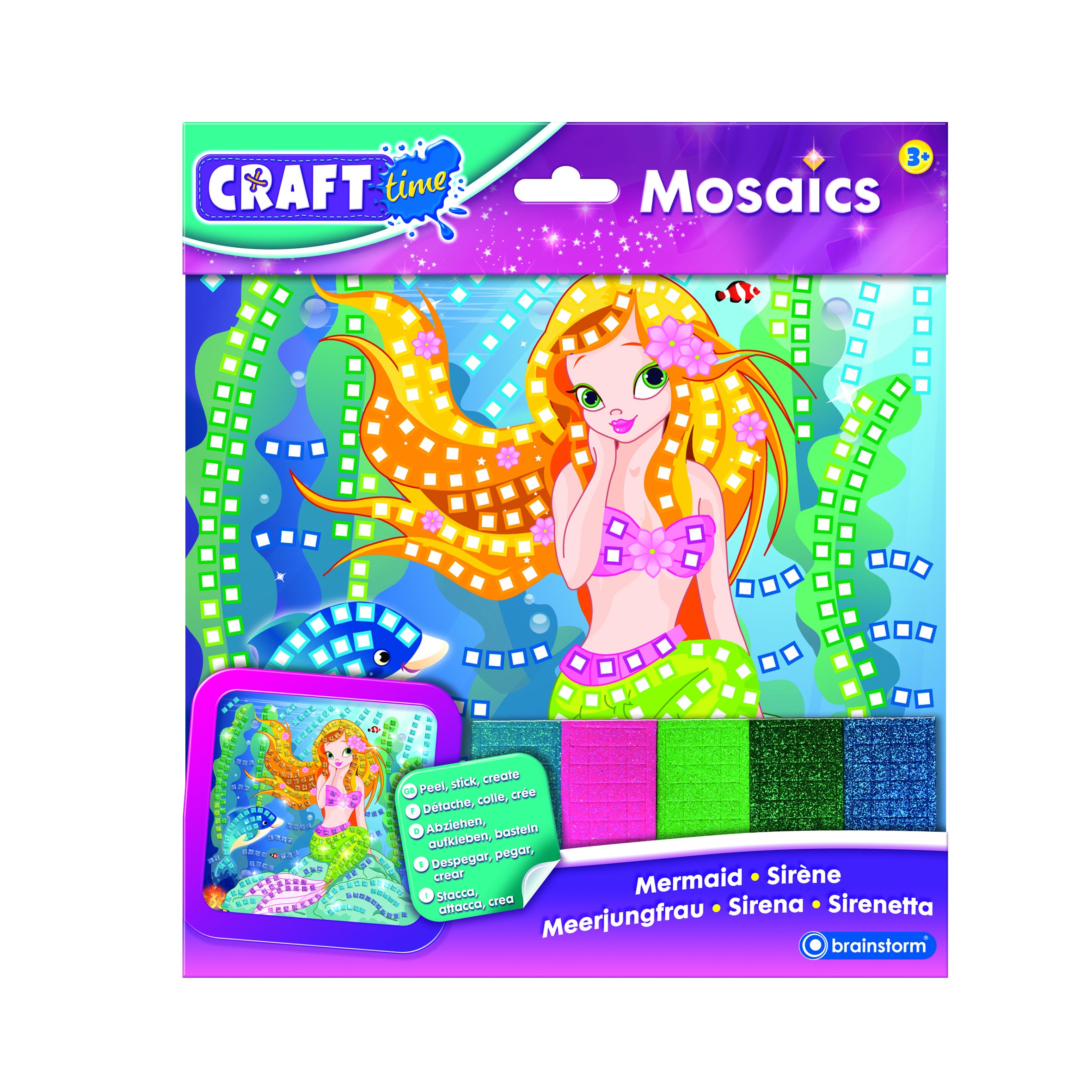 Craft Time Mosaics Large Mermaid