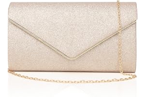 Labair Shining Envelope Clutch Purses for Women Evening Purses and Clutches For Wedding Party.