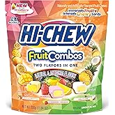 Hi-Chew Sensationally Chewy Japanese Fruit Candy, Fruit Combos Mix - Tropical Smoothie, Strawberry Lemonade and Pi&ntilde;a Colada Flavors, 11.65 Ounce Stand Up Pouch