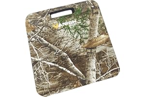 Allen Company - Vanish Hunting Foam Seat Cushion, Extra Thick 13 x 14 x 2 inches - (Mossy Oak Country, Realtree Edge, Olive G
