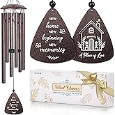 House Warming Gifts New Home, 32" Bronze Wind Chimes Housewarming Gifts, New Home Gift Ideas for Women Men Homeowners Couples Family Friends, Unique First Home Gift for Apartment Decor