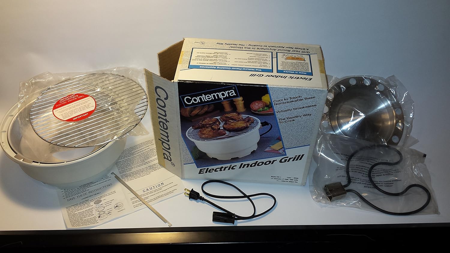 Contempra Electric Indoor Grill Amazon.ca Home & Kitchen