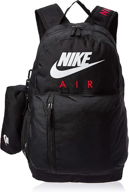 nike elemental backpack black and red