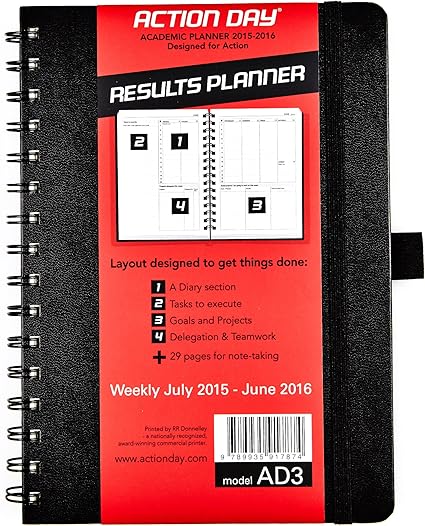 Amazon 手帳 15 16 Weekly Diary Action Day Academic Weekly Planner スケジュール帳 サイズ 6インチ 15 2cm 8インチ 3cm 学生スケジュール 教師スケジュール 毎日のカレンダー カレンダー式 スケジュール 週間スケジュール 月間スケジュール