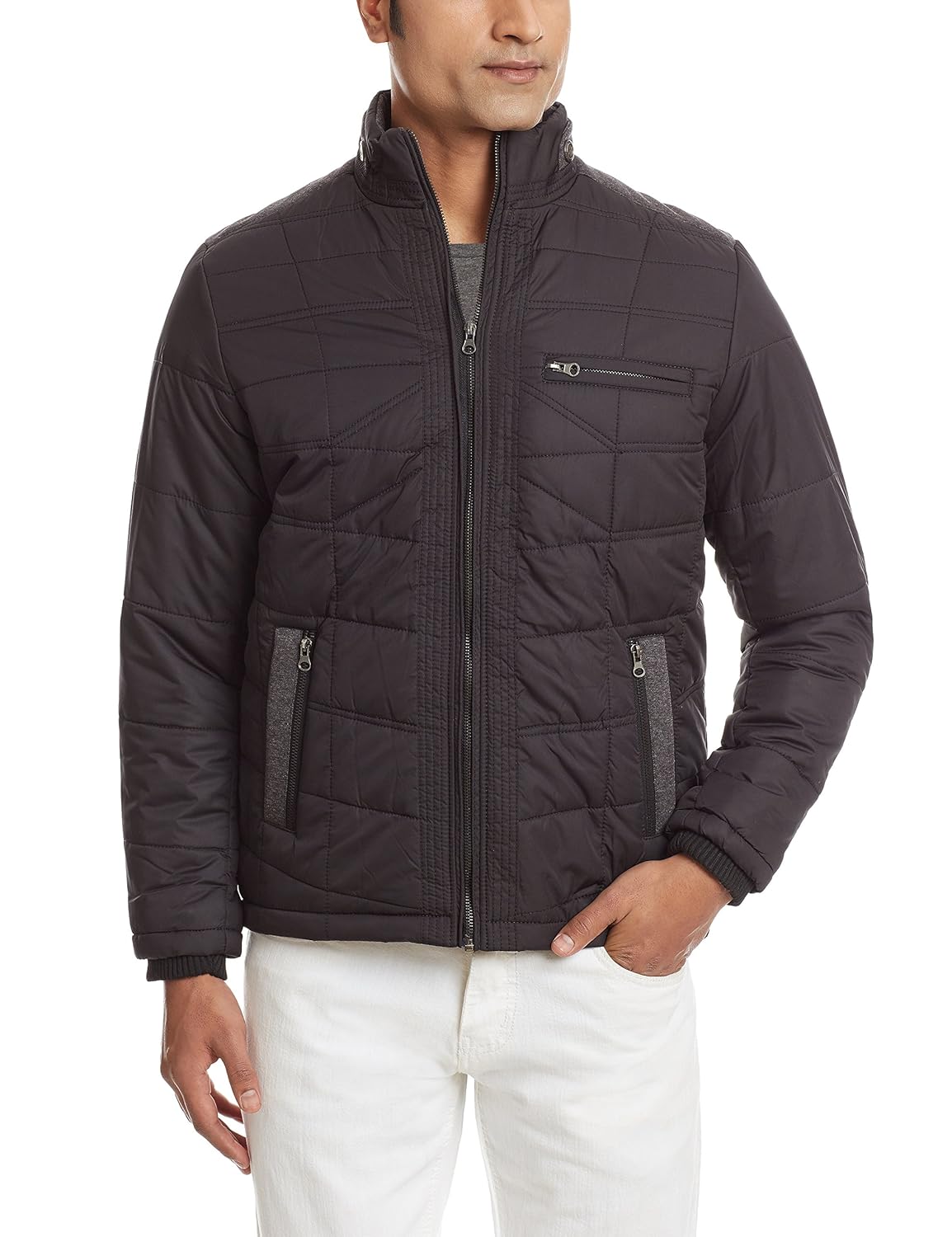 Buy Fort Collins Men's Synthetic Jacket at Amazon.in