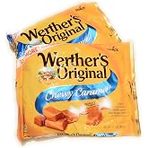 Werther's Original Chewy Caramel Candies - Individually Wrapped Soft &amp; Chewy Candy Pieces, Sweets for Parties or Holidays - 10.8 oz Bags (Pack of 2)