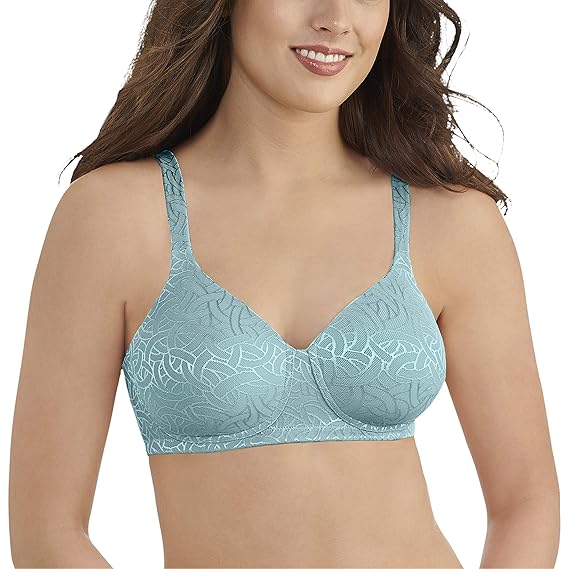 Buy Vanity Fair Women S Body Shine Full Coverage Wirefree Bra 72298 At Amazon In