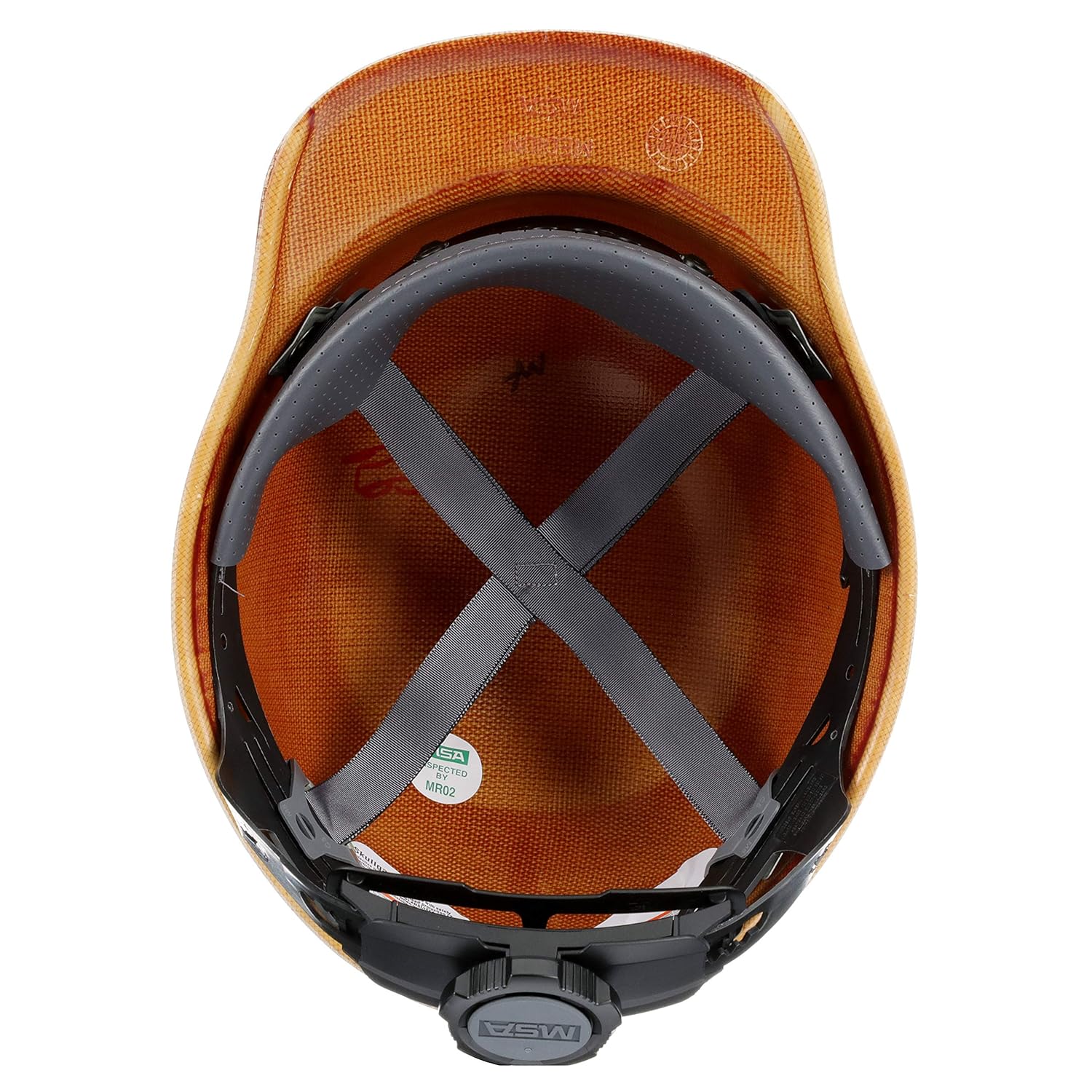 MSA - 475395 Tan Skullgard Phenolic Cap Style Hard Hat With Ratchet4 Point Ratchet Suspension: Skullgard Protective Cap: Industrial & Scientific