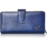 Buxton Heiress Checkbook Wallet - Navy