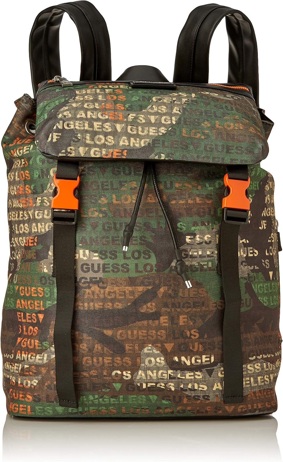 Guess Herren SALAMEDA Backpack Rucksack, Camouflage, Einheitsgröße