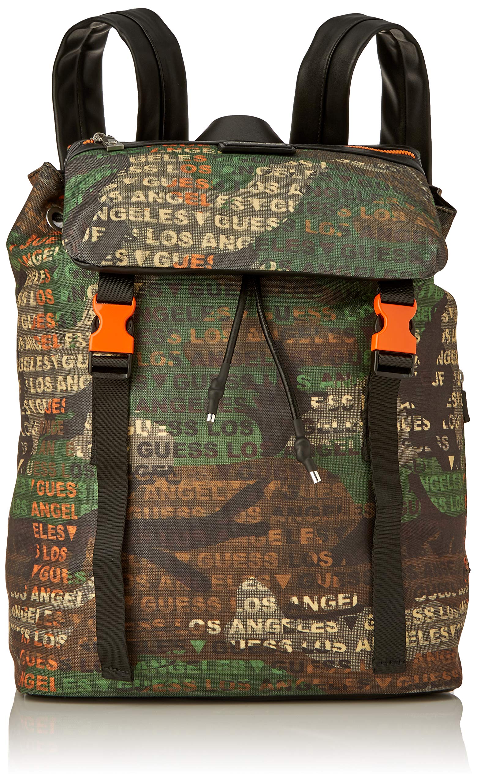 Guess Men's SALAMEDA BACKPACK BACKPACK, Camouflage, One Size