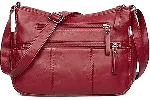 VOLGANIK ROCK Purses for Women Soft PU Leather Shoulder Bag Ladies Crossbody Purse and handbags Lightweight Pocketbook