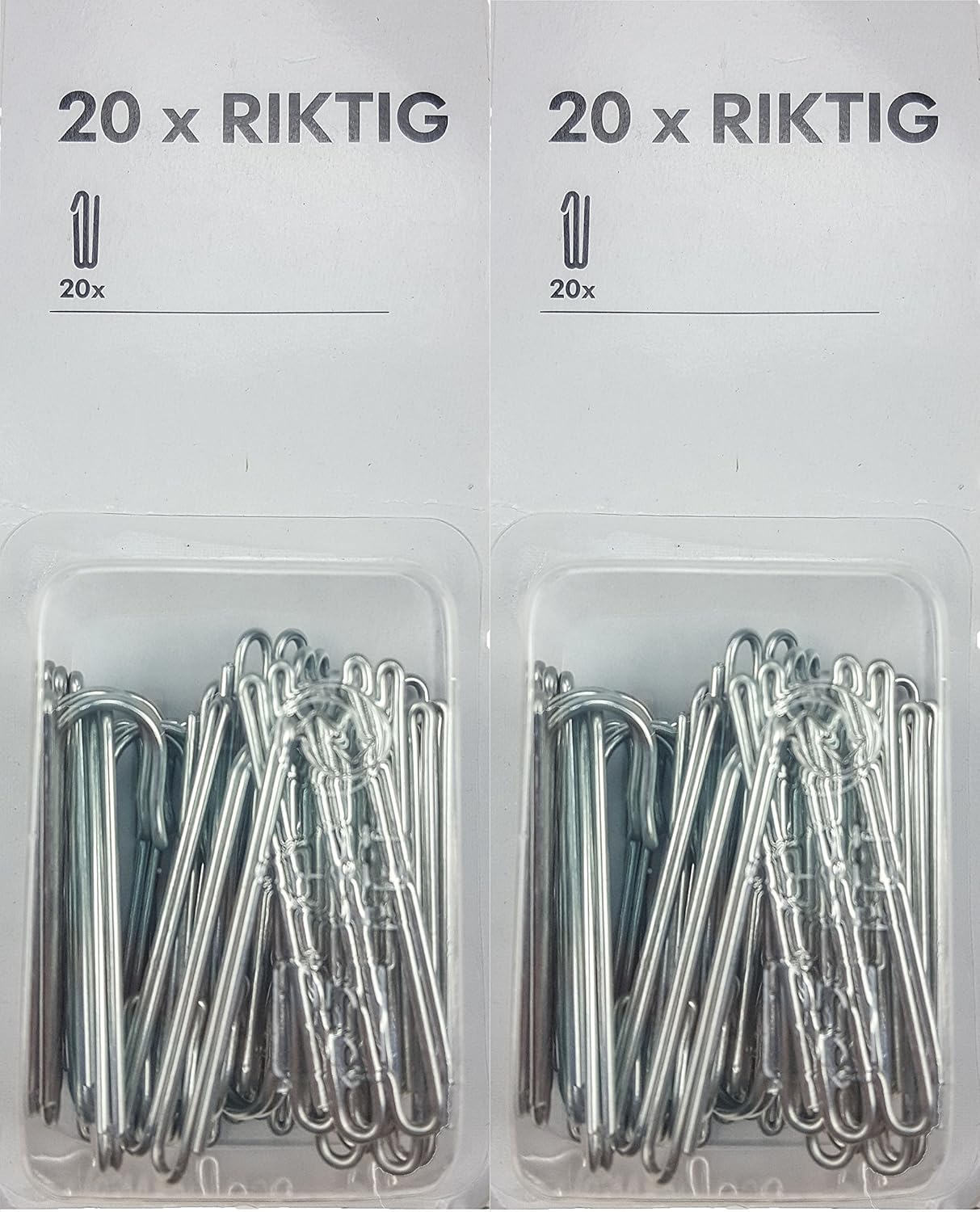Ikea Riktig Curtain Hooks Pack Of 1 Amazon Co Uk Kitchen Home