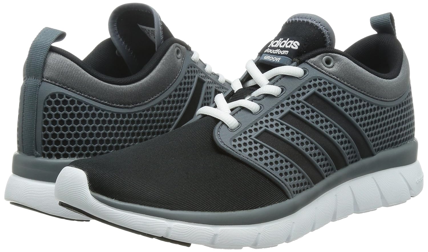 adidas cloudfoam groove black