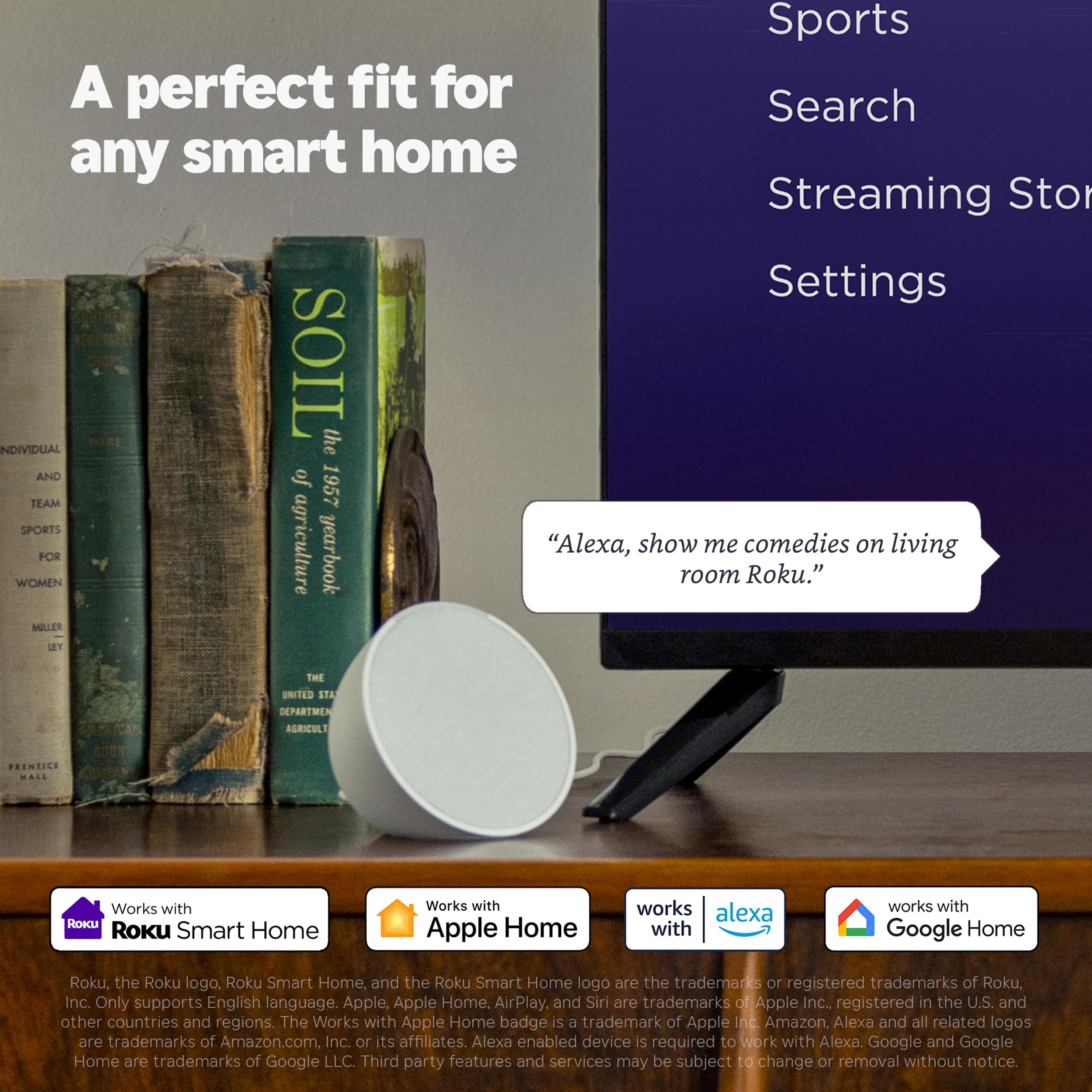 Roku Smart TV 2025 – 65-Inch Pro Series, Mini-LED TV – RokuTV with Backlit Voice Remote Pro – Flat Screen 4K QLED Television with 120Hz Refresh Rate & Dolby Vision IQ, Live News, Sports, Entertainment