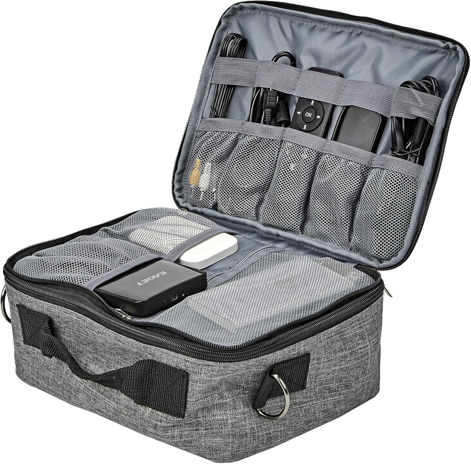 BGTREND Carrying Bag for Mini Projector, Portable Case for DR.J Mini Projector and Accessories,Grey（Patent Pending）: Electronics
