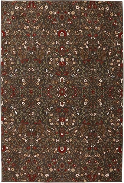 Amazon Mohawk Home Symphony Western Prairie Saddle Floral Woven