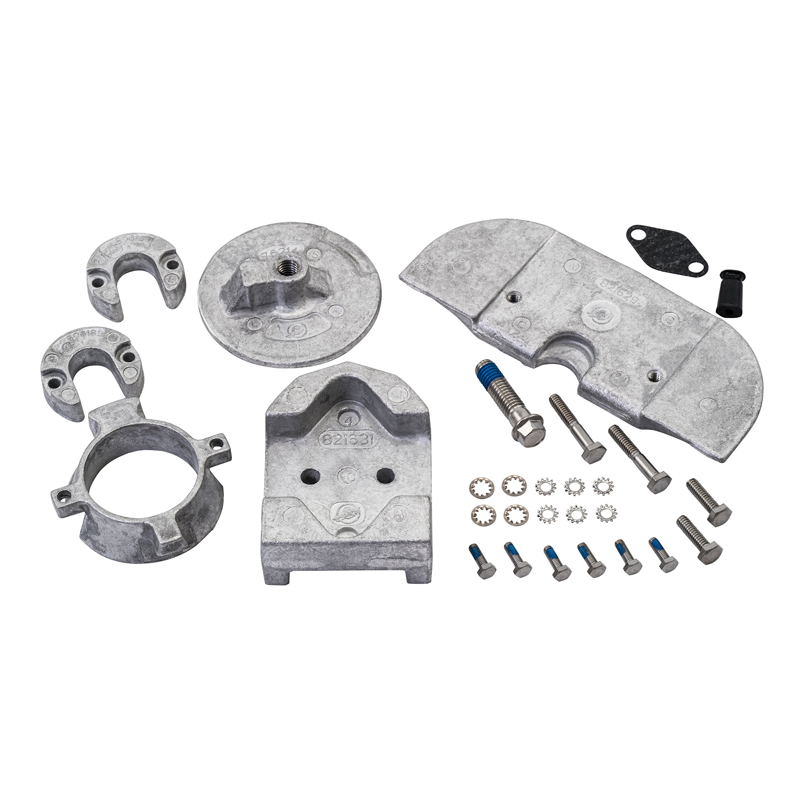 Quicksilver 888756Q03 Aluminum Anode Kit - Alpha One Gen II Drives