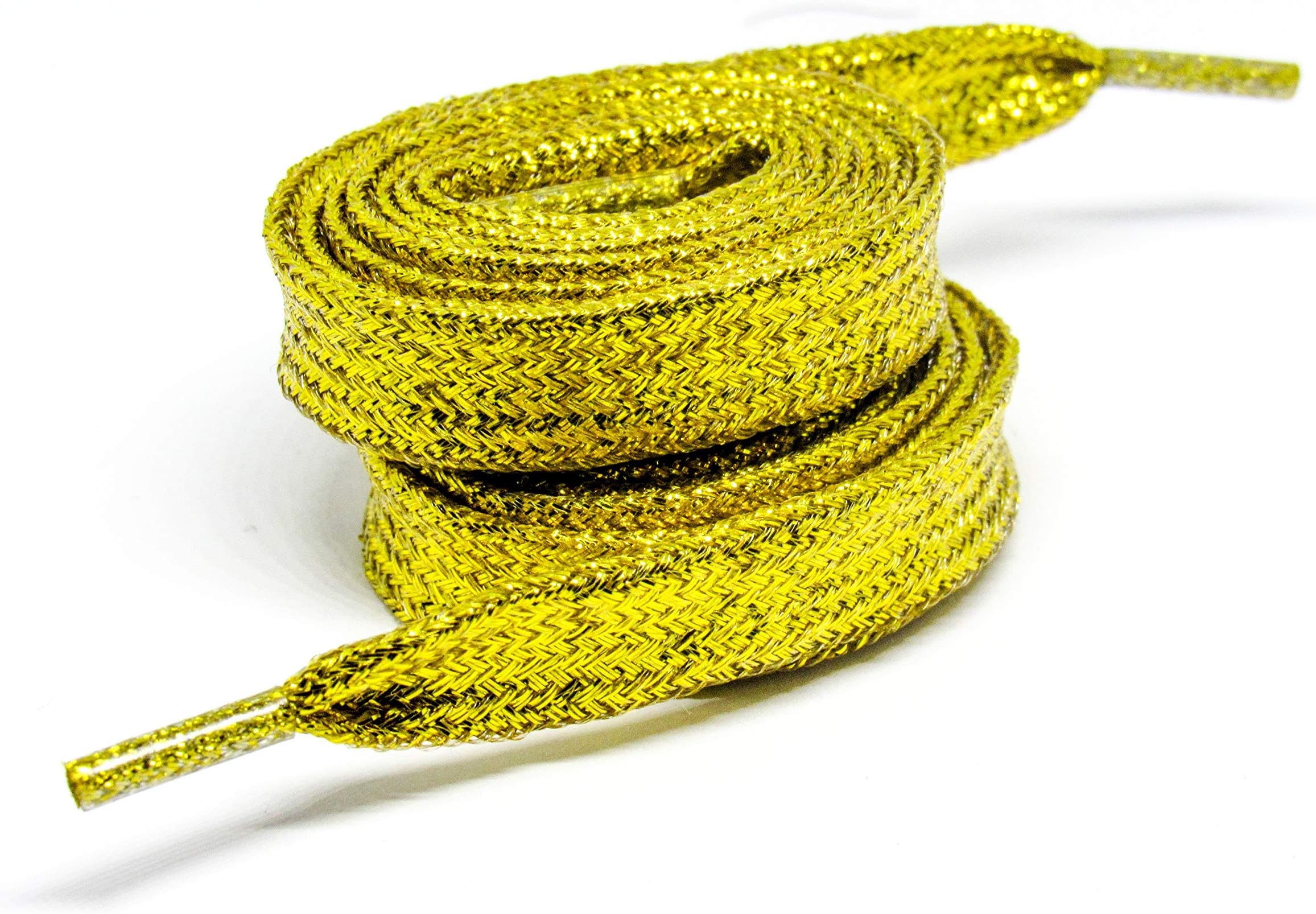 One Pair of Metallic Glitter Shoelaces From Maxstrapz Sparkly Shoe Laces