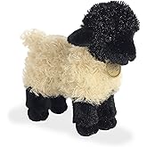 Aurora® Adorable Miyoni® Tots Suffolk Lamb Stuffed Animal - Lifelike Detail - Cherished Companionship - White 8.5 Inches