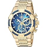 Invicta Men's Bolt Quartz Watch with Two-Tone-Stainless-Steel Strap, 16 (Model: 25864 & 25513)