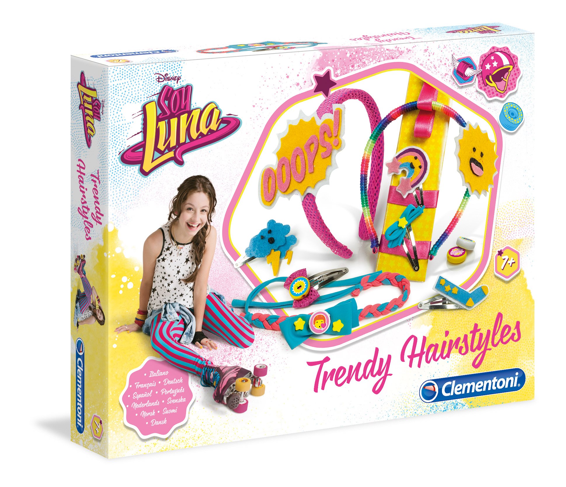 Clementoni 15171.4 "Soy Luna Trendy hairstyles Creative Kit