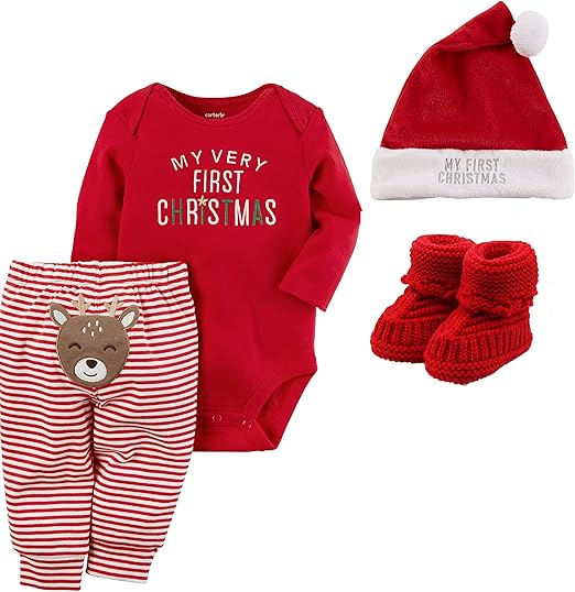 carters my first christmas hat