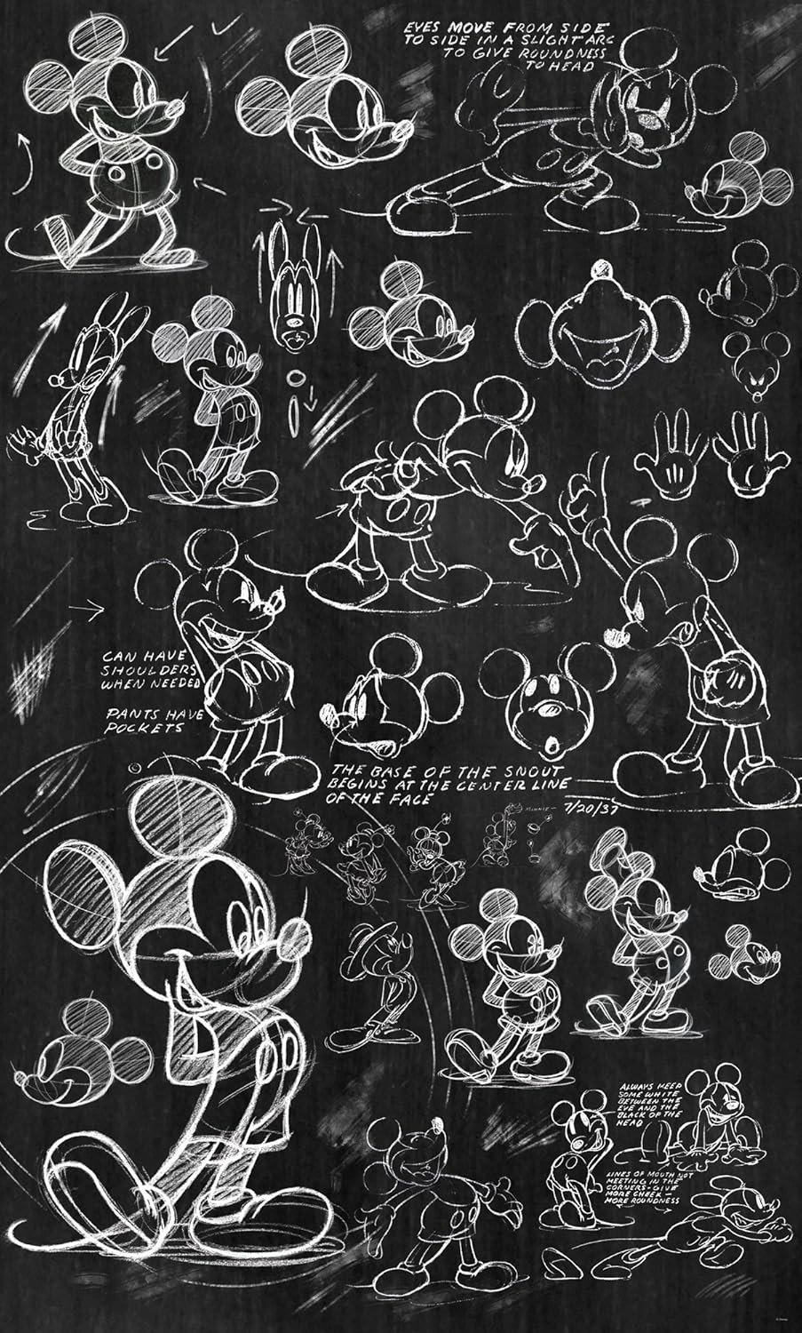 Komar VD-052 Mural/Wallpaper/Poster, Black/White, 120 x 200 cm - Image 3