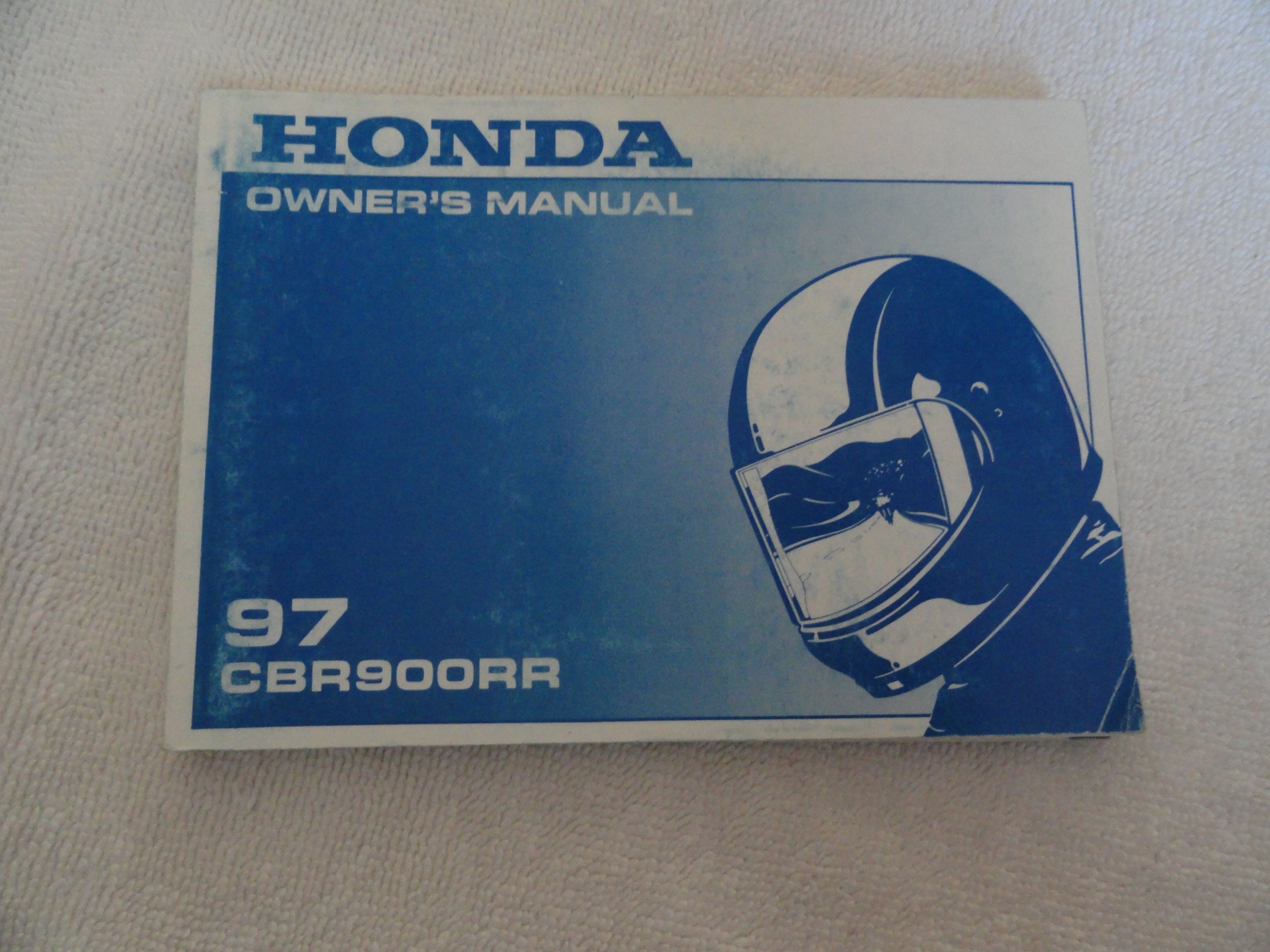 1997 Honda CBR900 Owners Manual CBR 900 RR Paperback – 1997