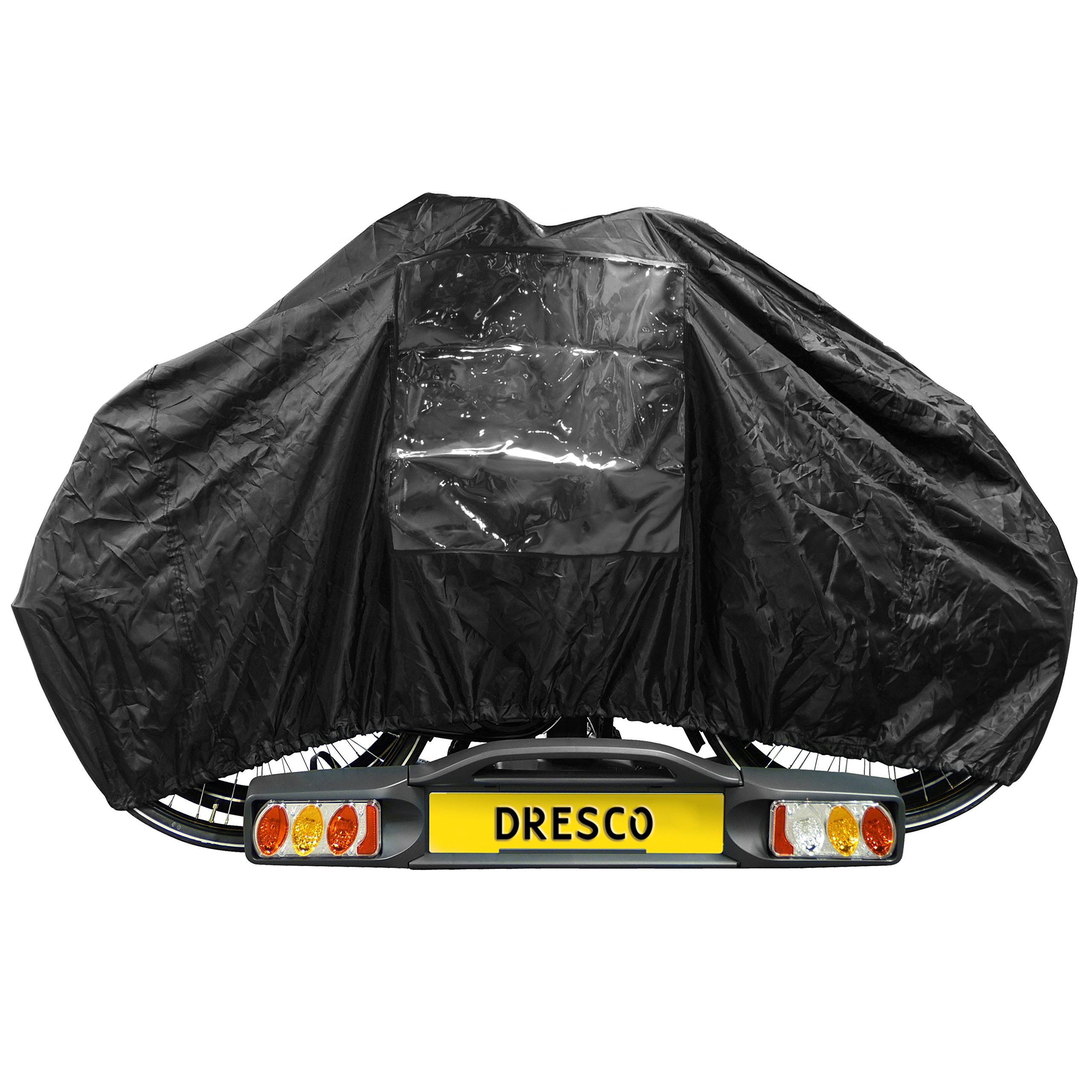 Dresco Bicycle cover for 2 bikes with filling compartment