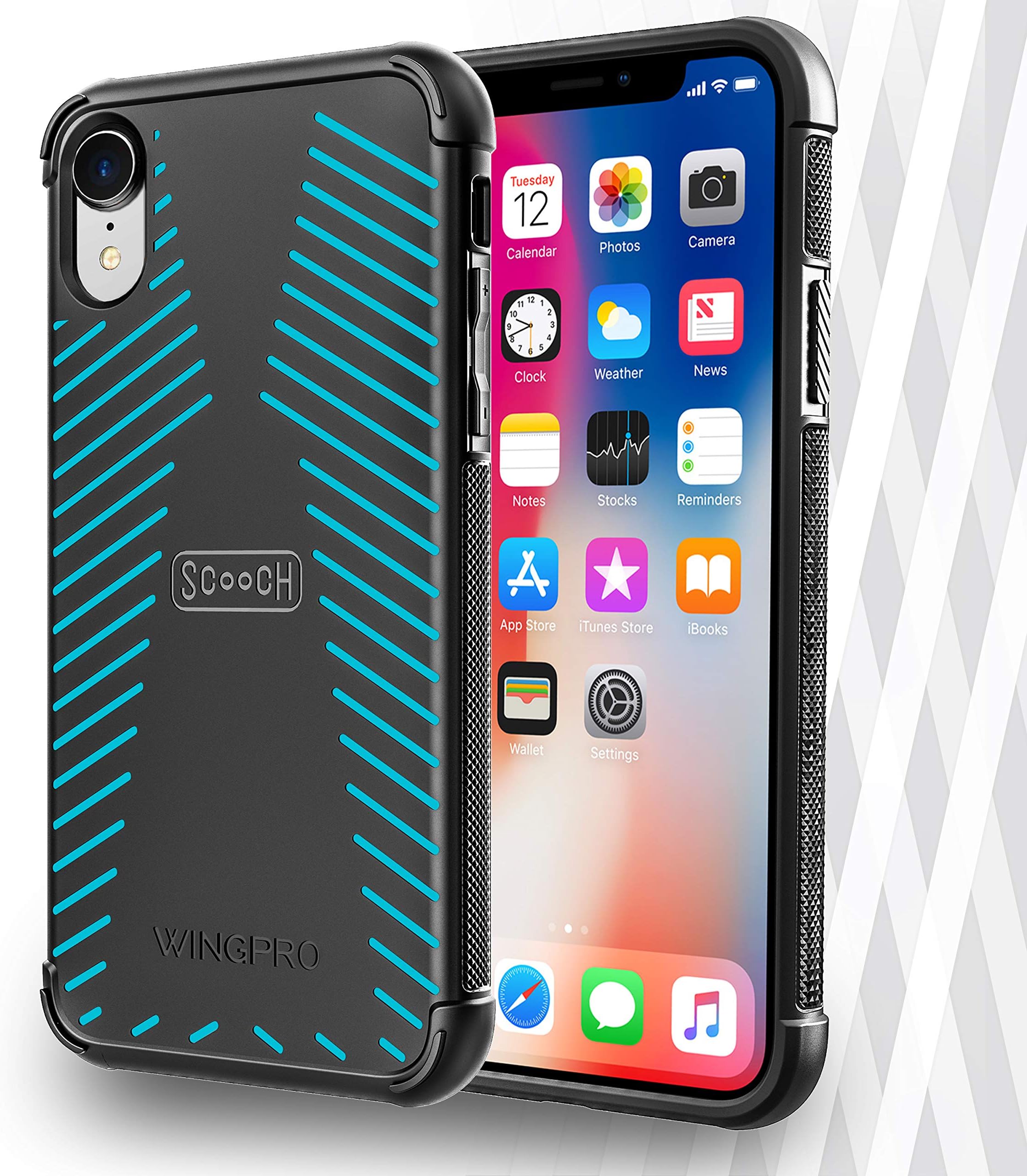 Scooch Wingpro iPhone Xr Phone Case (Ultramarine)