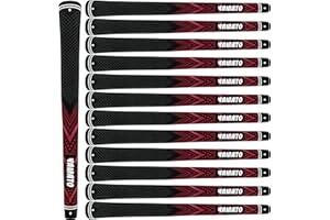 Yamato Innovative Golf Grips 13 Pack Midsize/Standardsize Golf Club Grips, All-Weather Firm Control And High Performance Grips Provides Superior Comfort And Responsiveness,4 colors Available