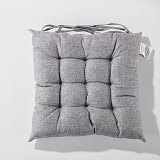 HAMO Seat Pad Cushions for Dining Chairs 4 Pack 40x40 cm Grey9 view 7