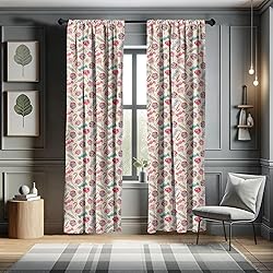 Lunarable Colorful Window Curtains, Yummy Lollipop