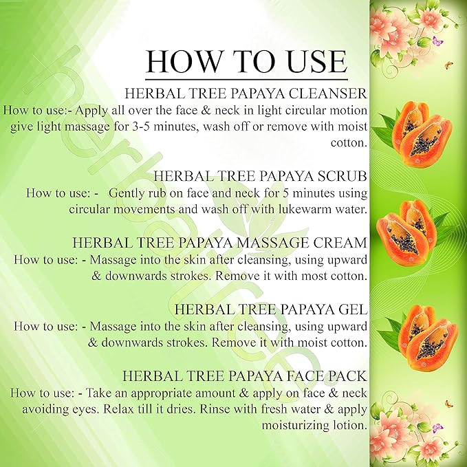 herbal tree massage cream