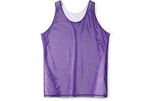 Ma Croix Mens Reversible Mesh Basketball Jersey Quick Drying Sleeveless Tank Top Made in USA