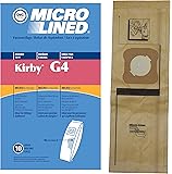 DVC Replacement Micro-Lined Kirby Generation Series Allergen Filtration Upright Bags | Fits Kirby G3, G4, G5, G6, Ultimate G and More | Captures 99.7% of All Airborne Allergens | 10 Pack