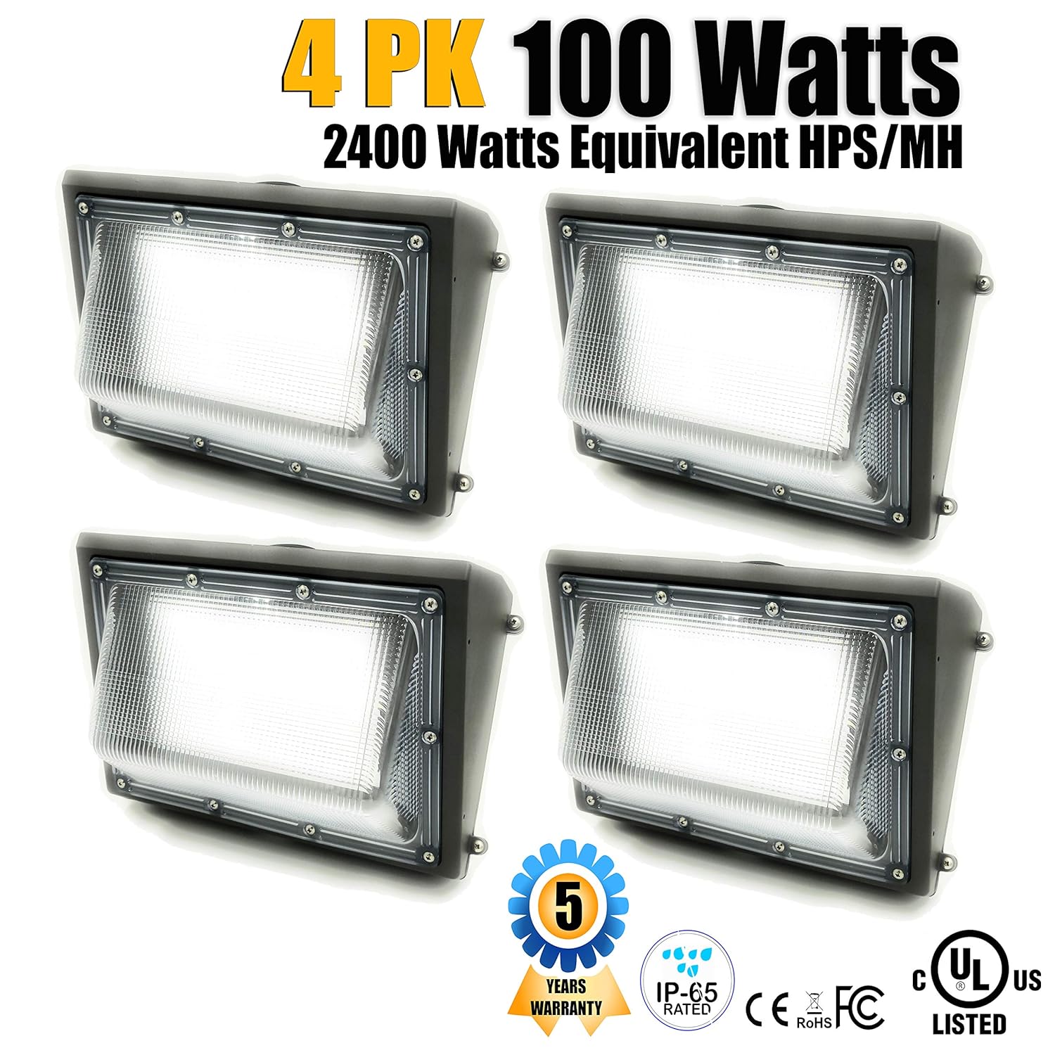 Honeywell Led Security Wall Light Wall Pack 4000 Lumens Dusk To Dawn Bhbusazin027651 Wall Lights Tools Home Improvement