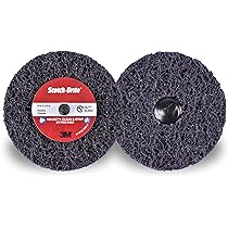WET ウェット CD 3枚セット ロック Eclipse　Erik Scotch-Brite™ Roloc™ + Clean and Strip Disc 7466, 4 in x 1/2 in
