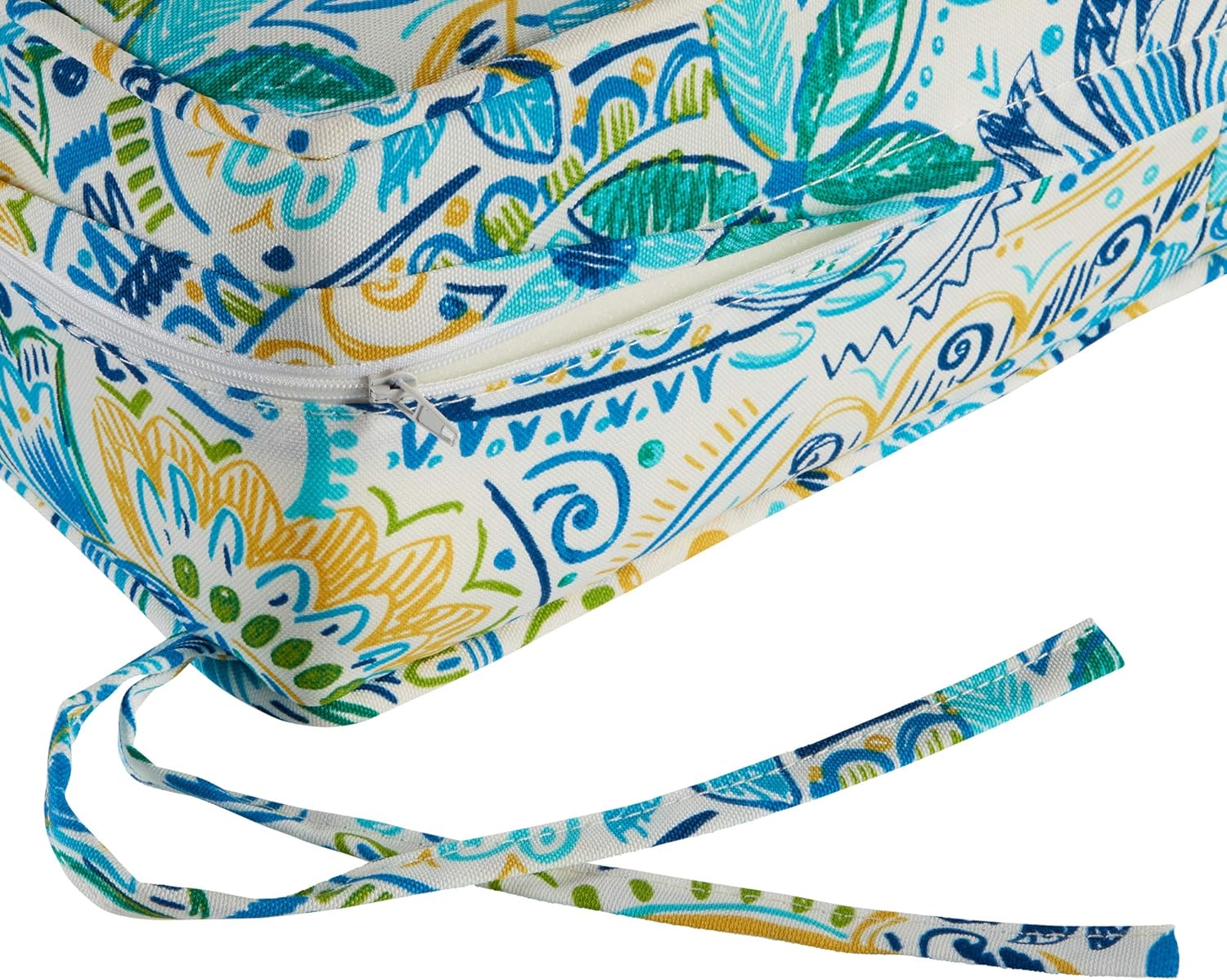 Greendale Home Fashions AZ7820-BALTIC Paisley Outdoor 2-Piece Deep Seat Cushion Set : Garden & Outdoor