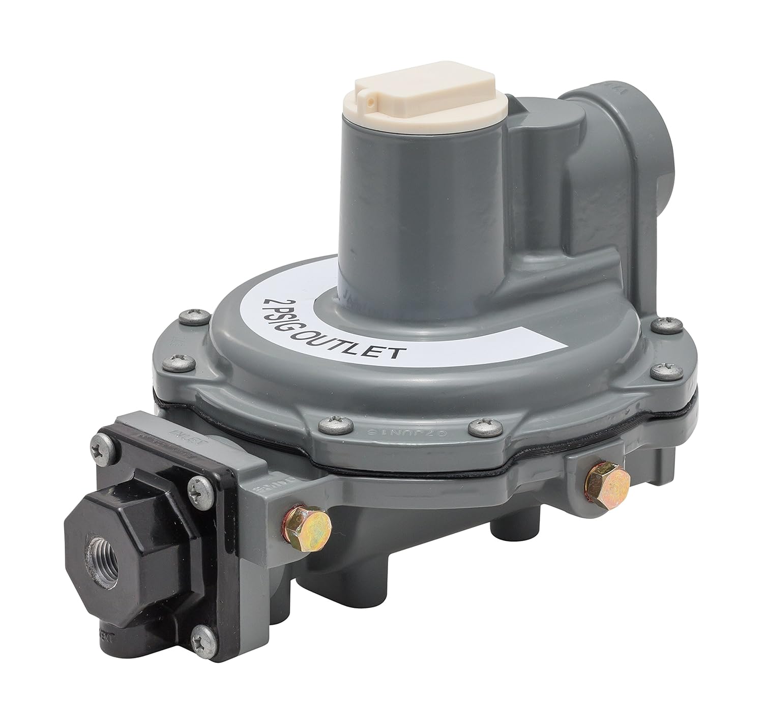 EmersonFisher LPGas Equipment R632EBCH Integral 2Stage Regulator, 1